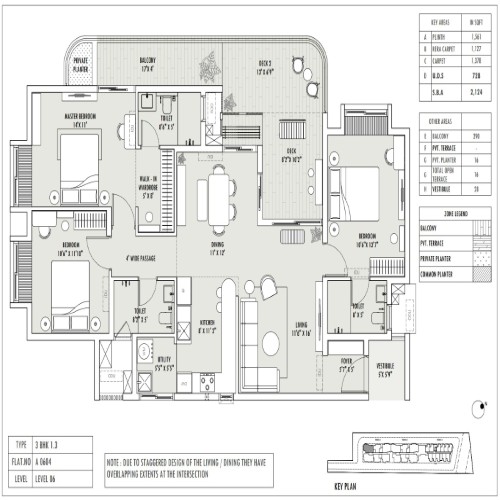 4BHK Penthouse - 3486 Sqft